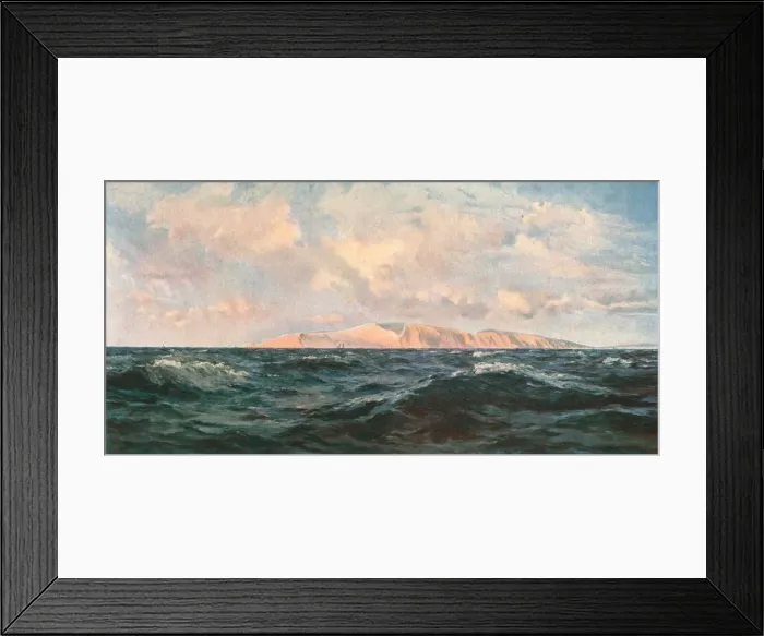 Framed Print : Nearing the Needles, c1888, (c1902). Creator: Unknown Framed Print : Nearing the Needles, c1888, (c1902). Creator: Unknown