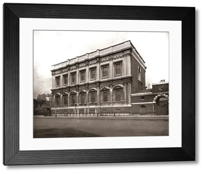 Framed Print : The Banqueting House, Whitehall, London, 1894. Creator: Unknown Framed Print : The Banqueting House, Whitehall, London, 1894. Creator: Unknown