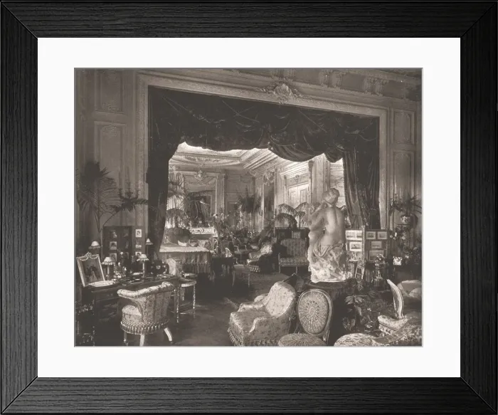 Framed Print : The Drawing Room at Sandringham House, Norfolk, 1894. Creator: Unknown Framed Print : The Drawing Room at Sandringham House, Norfolk, 1894. Creator: Unknown