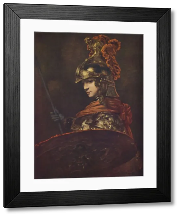 Framed Print : Pallas Athene, c1657, (c1950). Creator: Rembrandt Harmensz van Rijn Framed Print : Pallas Athene, c1657, (c1950). Creator: Rembrandt Harmensz van Rijn