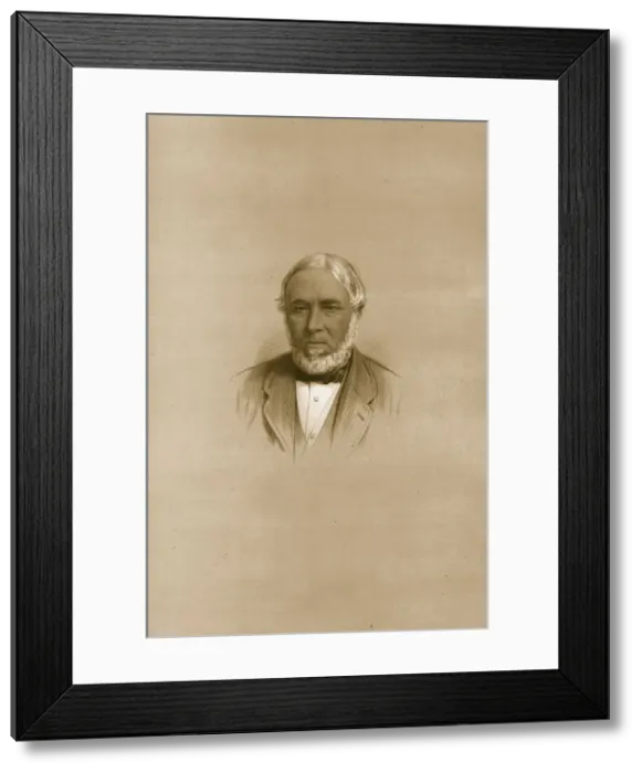 Framed Print : Mr. Judge Clark, 1879. Creator: Vincent Brooks Day & Son
