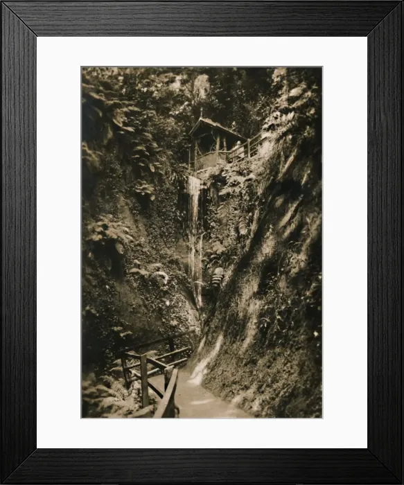 Framed Print : Shanklin Chine, I. W. c1920. Creator: Unknown Framed Print : Shanklin Chine, I. W. c1920. Creator: Unknown