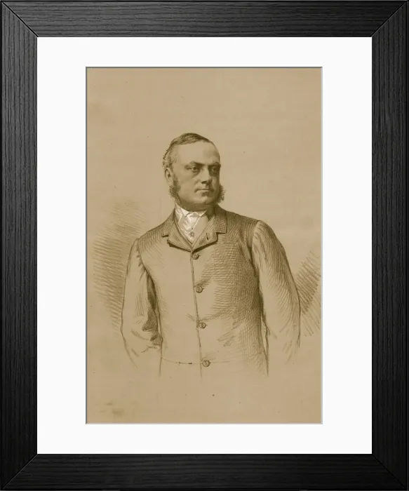 Framed Print : The Earl of Coventry, 1879. Creator: Vincent Brooks Day & Son Framed Print : The Earl of Coventry, 1879. Creator: Vincent Brooks Day & Son