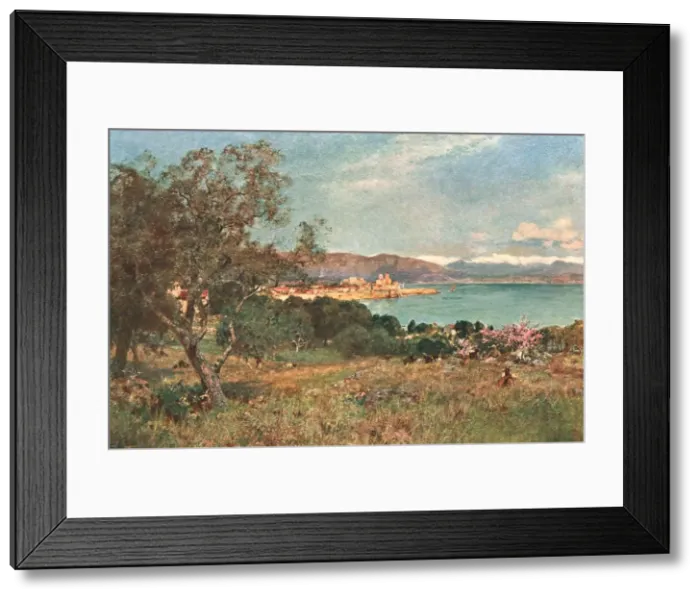 Framed Print : La Cote d Azur, 1899, (c1902). Creator: Unknown Framed Print : La Cote d Azur, 1899, (c1902). Creator: Unknown