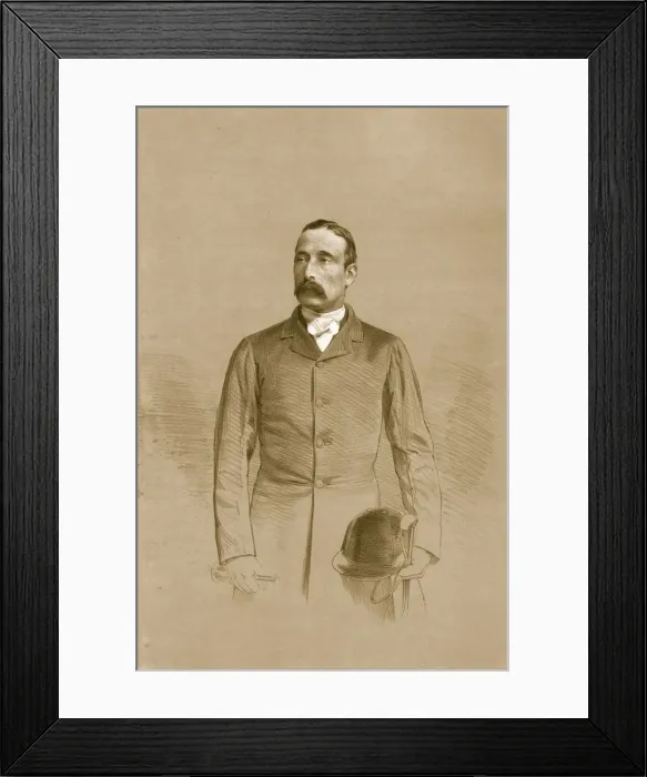 Framed Print : Lord Willoughby De Broke, 1879. Creator: Vincent Brooks Day & Son Framed Print : Lord Willoughby De Broke, 1879. Creator: Vincent Brooks Day & Son