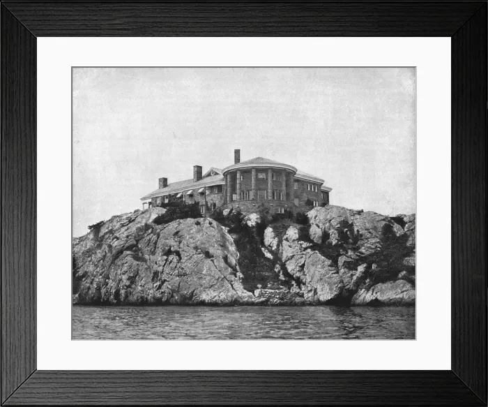 Framed Print : Brentons Grove, Newport, Rhode Island, USA, c1900. Creator: Unknown Framed Print : Brentons Grove, Newport, Rhode Island, USA, c1900. Creator: Unknown