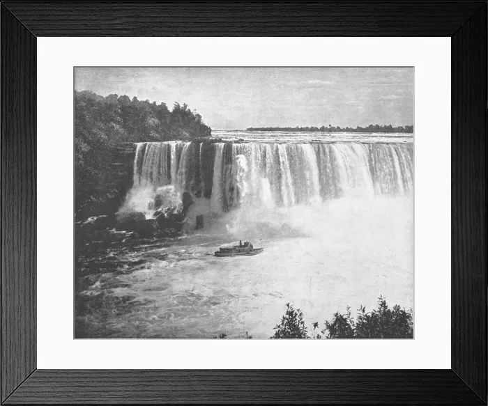 Framed Print : Niagara Falls, North America, c1900. Creator: Unknown Framed Print : Niagara Falls, North America, c1900. Creator: Unknown