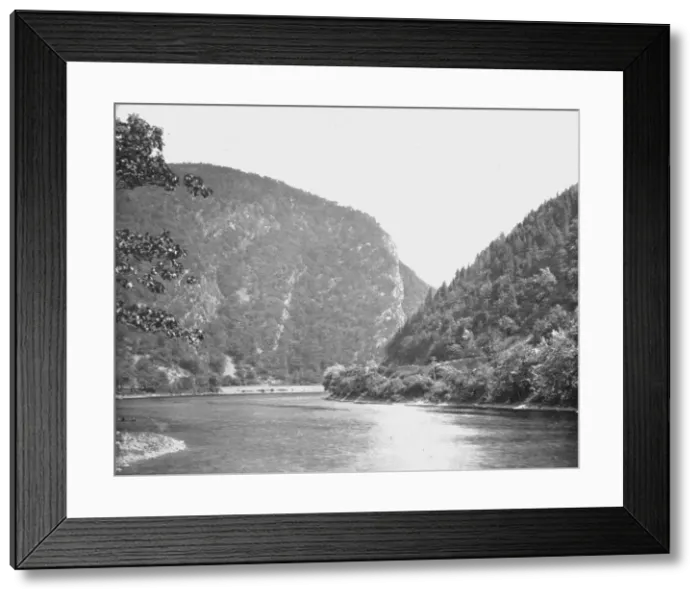Framed Print : Delaware Water Gap, Monroe County, Pennsylvania, USA, c1900. Creator: Unknown Framed Print : Delaware Water Gap, Monroe County, Pennsylvania, USA, c1900. Creator: Unknown