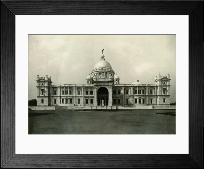 Framed Print : Victoria Memorial Hall, South Front, 1925. Creator: Unknown