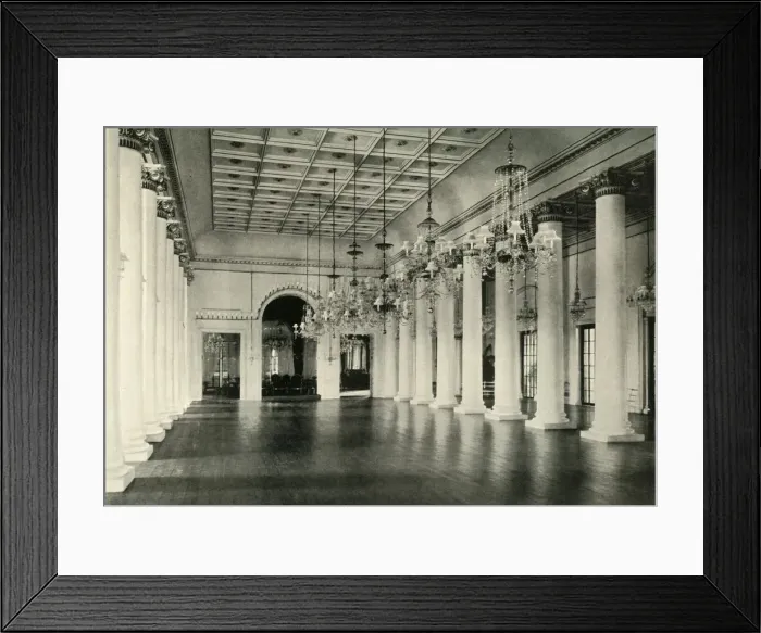 Framed Print : Ball Room, Government House, 1925. Creator: Unknown Framed Print : Ball Room, Government House, 1925. Creator: Unknown