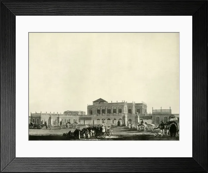 Framed Print : Old Government House, 1788, (1925). Creator: Unknown Framed Print : Old Government House, 1788, (1925). Creator: Unknown