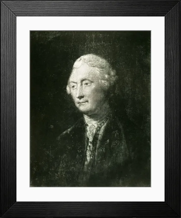 Framed Print : J. Z. Holwell, c1760, (1925). Creator: Unknown Framed Print : J. Z. Holwell, c1760, (1925). Creator: Unknown