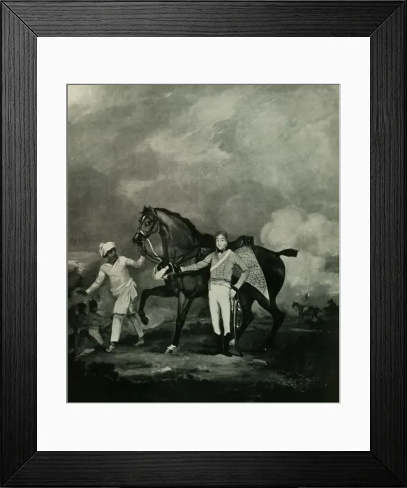 Framed Print : Lt. -Col. F. A. Daniell in the Uniform of the Body Guard, 1802-1806, (1925). Creator: Unknown Framed Print : Lt. -Col. F. A. Daniell in the Uniform of the Body Guard, 1802-1806, (1925). Creator: Unknown