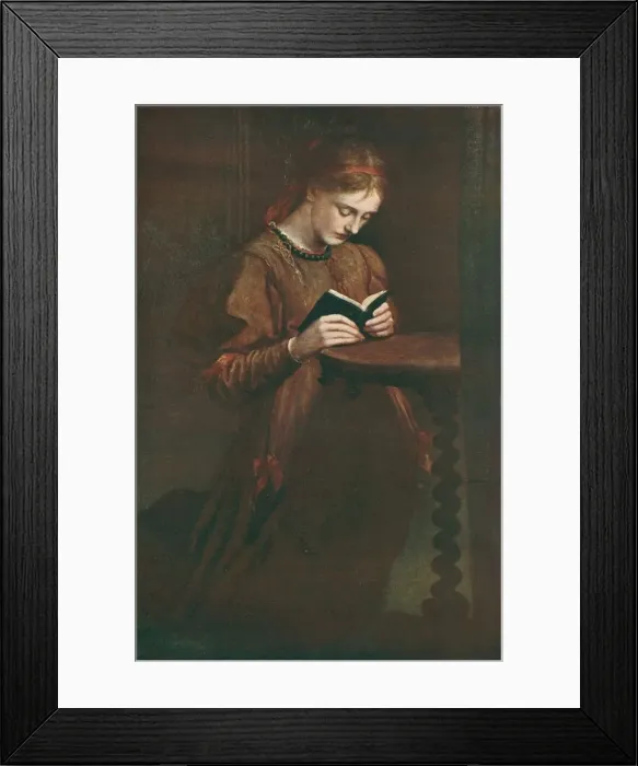 Framed Print : Prayer, 1867-1887, (c1902). Creator: Unknown Framed Print : Prayer, 1867-1887, (c1902). Creator: Unknown