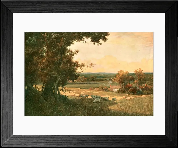 Framed Print : The Golden Valley, c1893, (c1902). Creator: Unknown Framed Print : The Golden Valley, c1893, (c1902). Creator: Unknown