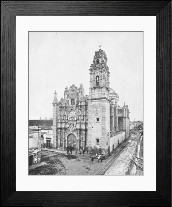 Framed Print : Church of La Santisima, Mexico City, Mexico, c1900. Creator: Unknown Framed Print : Church of La Santisima, Mexico City, Mexico, c1900. Creator: Unknown