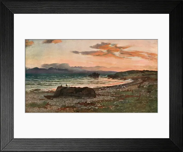 Framed Print : Goodnight to Skye, 1895, (c1902). Creator: Unknown Framed Print : Goodnight to Skye, 1895, (c1902). Creator: Unknown