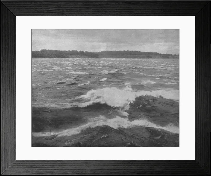 Framed Print : Long Sault Rapids, St Lawrence River, Canada, c1900. Creator: Unknown Framed Print : Long Sault Rapids, St Lawrence River, Canada, c1900. Creator: Unknown