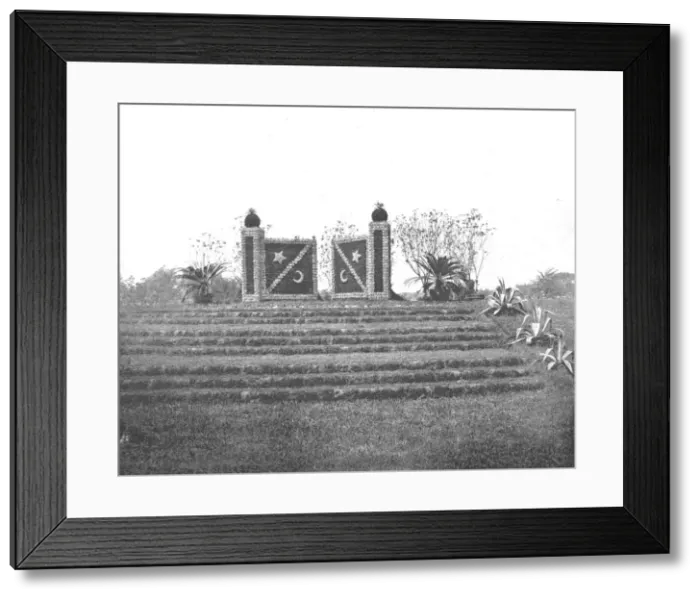 Framed Print : Gates Ajar, Washington Park, Chicago, Illinois, USA, c1900. Creator: Unknown Framed Print : Gates Ajar, Washington Park, Chicago, Illinois, USA, c1900. Creator: Unknown