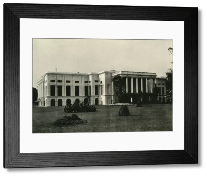 Framed Print : Barrackpore House, North Front, 1903, (1925). Creator: Unknown Framed Print : Barrackpore House, North Front, 1903, (1925). Creator: Unknown