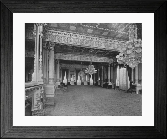 Framed Print : East Room of the White House, Washington DC, USA, c1900. Creator: Unknown Framed Print : East Room of the White House, Washington DC, USA, c1900. Creator: Unknown