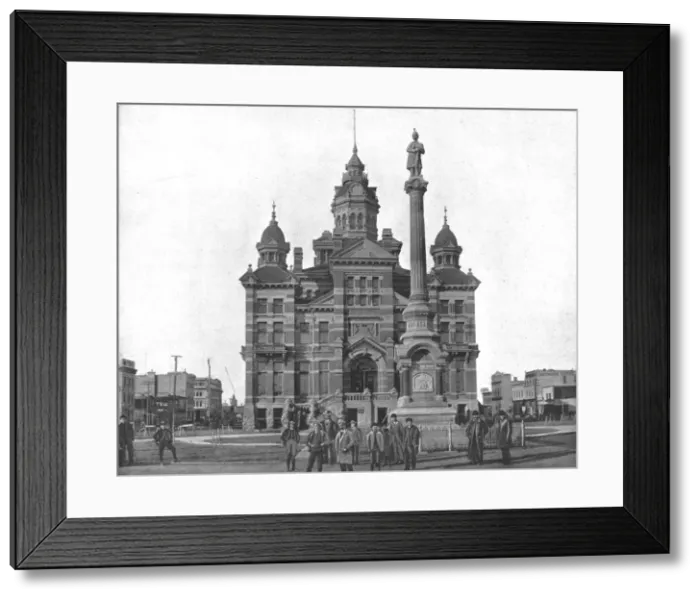 Framed Print : City Hall, Winnipeg, Manitoba, Canada, c1900. Creator: Unknown Framed Print : City Hall, Winnipeg, Manitoba, Canada, c1900. Creator: Unknown