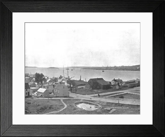 Framed Print : Halifax Harbour, Nova Scotia, from Dartmouth, Canada, c1900. Creator: Unknown Framed Print : Halifax Harbour, Nova Scotia, from Dartmouth, Canada, c1900. Creator: Unknown