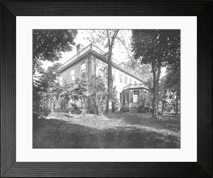 Framed Print : Schuyler Mansion, Albany, New York State, USA, c1900. Creator: Unknown Framed Print : Schuyler Mansion, Albany, New York State, USA, c1900. Creator: Unknown