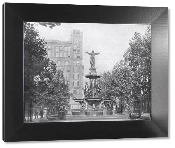 Fountain Square, Cincinnati, Ohio, USA, c1900. Creator: Unknown