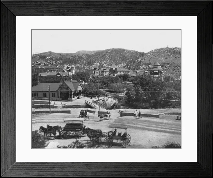 Framed Print : Manitou, Colorado, USA, c1900. Creator: Unknown Framed Print : Manitou, Colorado, USA, c1900. Creator: Unknown