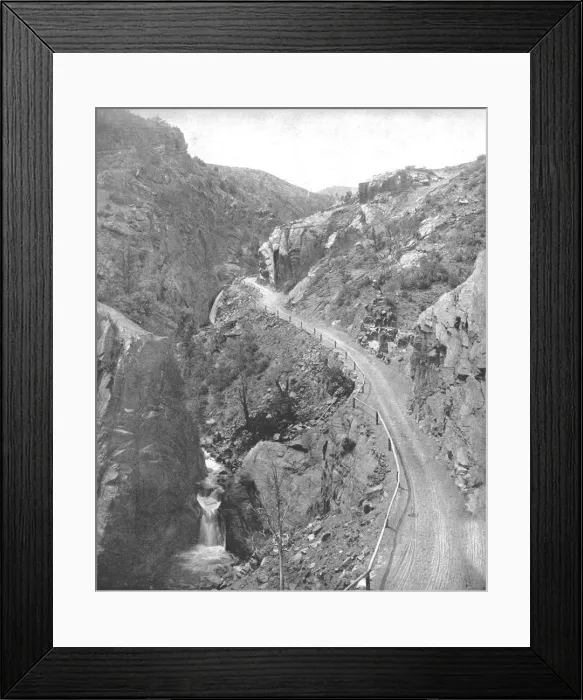 Framed Print : Ute Pass, Colorado, USA, c1900. Creator: Unknown Framed Print : Ute Pass, Colorado, USA, c1900. Creator: Unknown