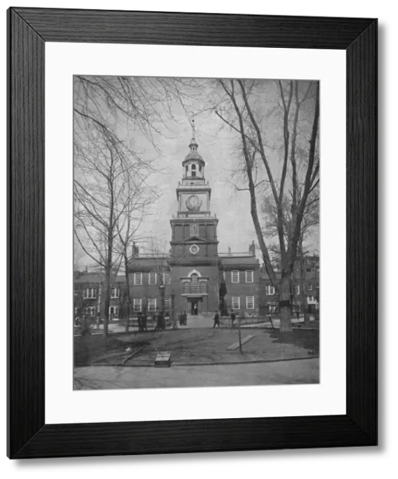 Framed Print : Independence Hall, Philadelphia, USA, c1900. Creator: Unknown Framed Print : Independence Hall, Philadelphia, USA, c1900. Creator: Unknown
