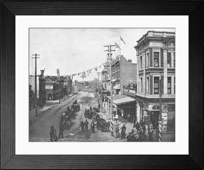 Framed Print : Victoria, British Columbia, Canada, c1900. Creator: Unknown Framed Print : Victoria, British Columbia, Canada, c1900. Creator: Unknown