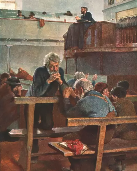 Primitive Methodists at Prayer, c1889, (c1902). Creator: Unknown