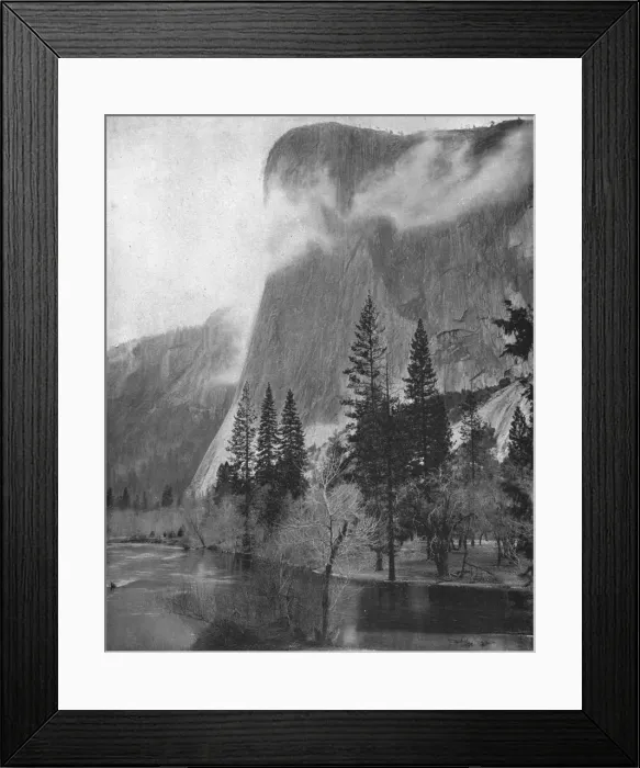 Framed Print : El Capitan, Yosemite, California, USA, c1900. Creator: Unknown Framed Print : El Capitan, Yosemite, California, USA, c1900. Creator: Unknown