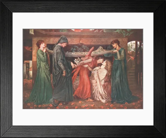 Framed Print : The Dream of Dante, c1871, (c1902). Creator: Unknown Framed Print : The Dream of Dante, c1871, (c1902). Creator: Unknown