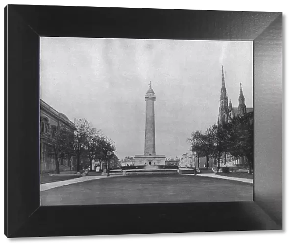 Washington Monument, Baltimore, Maryland, USA, c1900. Creator: Unknown
