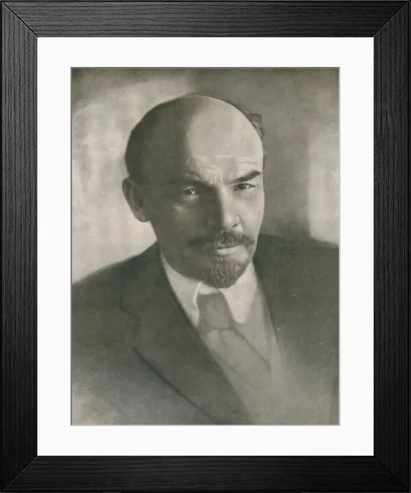 Framed Print : Portrait of Lenin, c1920s, (1939). Creator: Unknown Framed Print : Portrait of Lenin, c1920s, (1939). Creator: Unknown