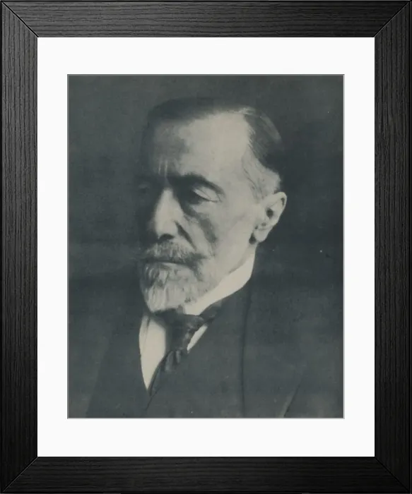 Framed Print : Joseph Conrad, c1923, (c1950). Creator: T. & R. Annan & Sons Framed Print : Joseph Conrad, c1923, (c1950). Creator: T. & R. Annan & Sons