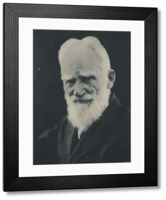 Framed Print : George Bernard Shaw, c1940s, (c1950). Creator: Bassano Ltd Framed Print : George Bernard Shaw, c1940s, (c1950). Creator: Bassano Ltd