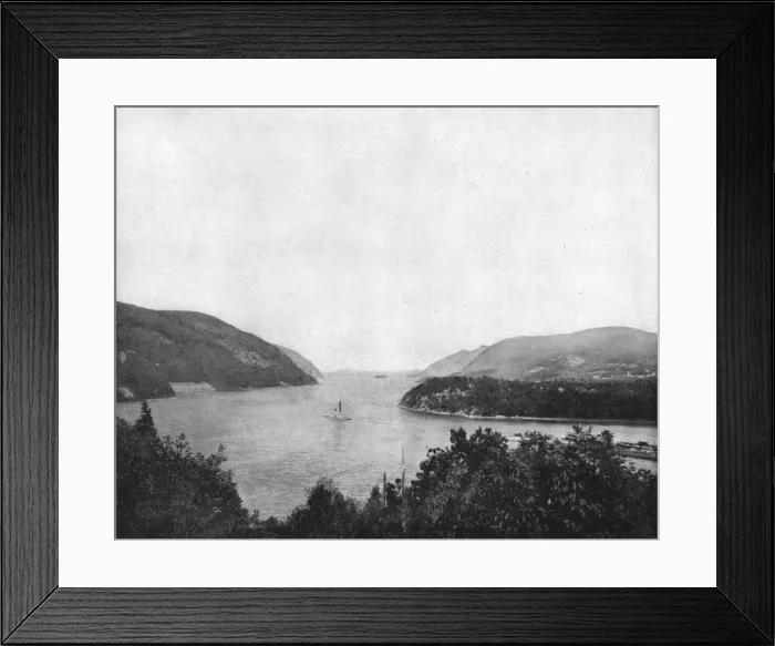Framed Print : The Hudson River at West Point, New York State, USA, c1900. Creator: Unknown Framed Print : The Hudson River at West Point, New York State, USA, c1900. Creator: Unknown