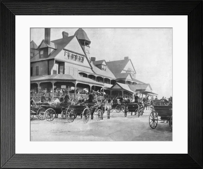 Framed Print : Washington Park Club, Chicago, Illinois, USA, c1900. Creator: Unknown Framed Print : Washington Park Club, Chicago, Illinois, USA, c1900. Creator: Unknown