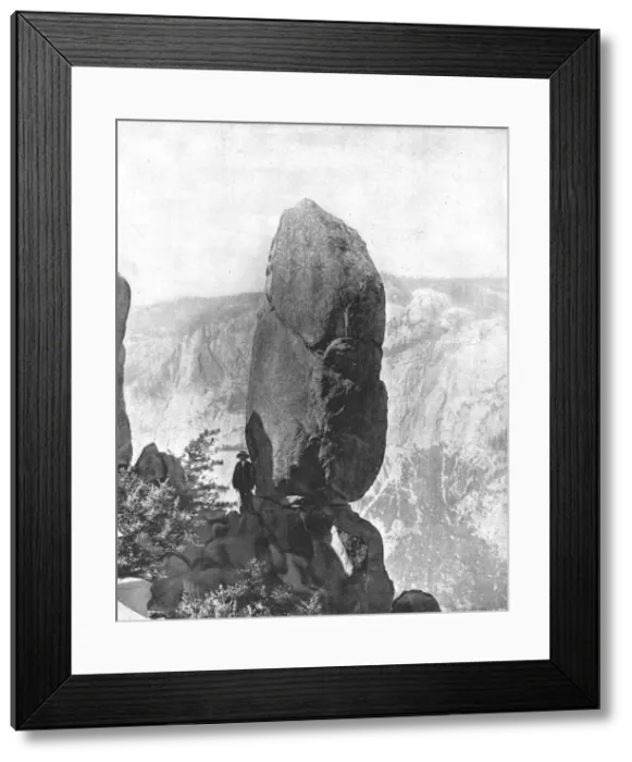 Framed Print : Agassiz Column, Yosemite, California, USA, c1900. Creator: Unknown Framed Print : Agassiz Column, Yosemite, California, USA, c1900. Creator: Unknown