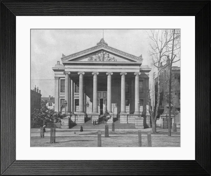 Framed Print : City Hall, New Orleans, Louisiana, USA, c1900. Creator: Unknown Framed Print : City Hall, New Orleans, Louisiana, USA, c1900. Creator: Unknown