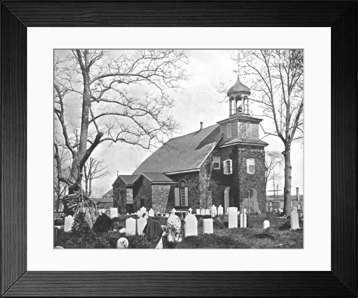 Framed Print : Old Swedes Church, Wilmington, Delaware, USA, c1900. Creator: Unknown Framed Print : Old Swedes Church, Wilmington, Delaware, USA, c1900. Creator: Unknown