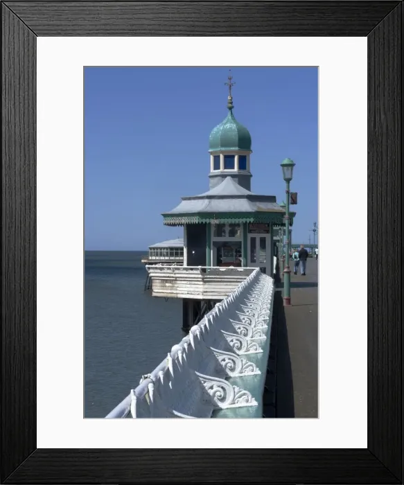 Framed Print : Blackpool, North Pier, 2009. Creator: Ethel Davies Framed Print : Blackpool, North Pier, 2009. Creator: Ethel Davies