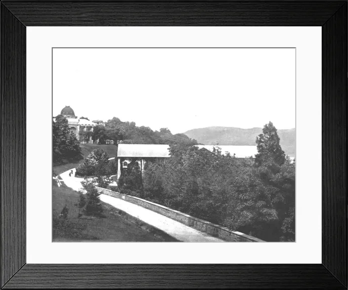 Framed Print : West Point on the Hudson, New York State, USA, c1900. Creator: Unknown Framed Print : West Point on the Hudson, New York State, USA, c1900. Creator: Unknown