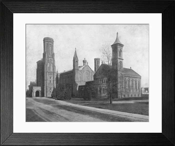 Framed Print : Smithsonian Institution, Washington D. C. USA, c1900. Creator: Unknown