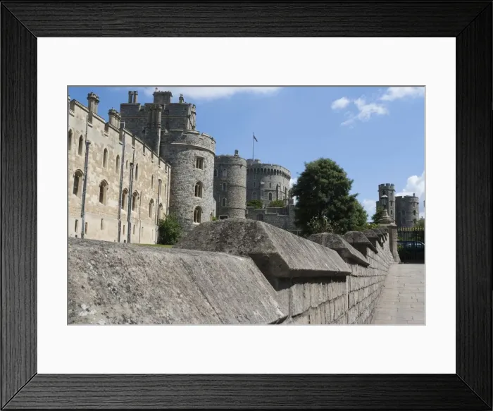 Framed Print : Windsor Castle, 2009. Creator: Ethel Davies Framed Print : Windsor Castle, 2009. Creator: Ethel Davies