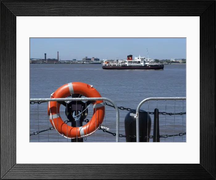 Framed Print : UK, Liverpool, Mersey ferry, 2009. Creator: Ethel Davies Framed Print : UK, Liverpool, Mersey ferry, 2009. Creator: Ethel Davies